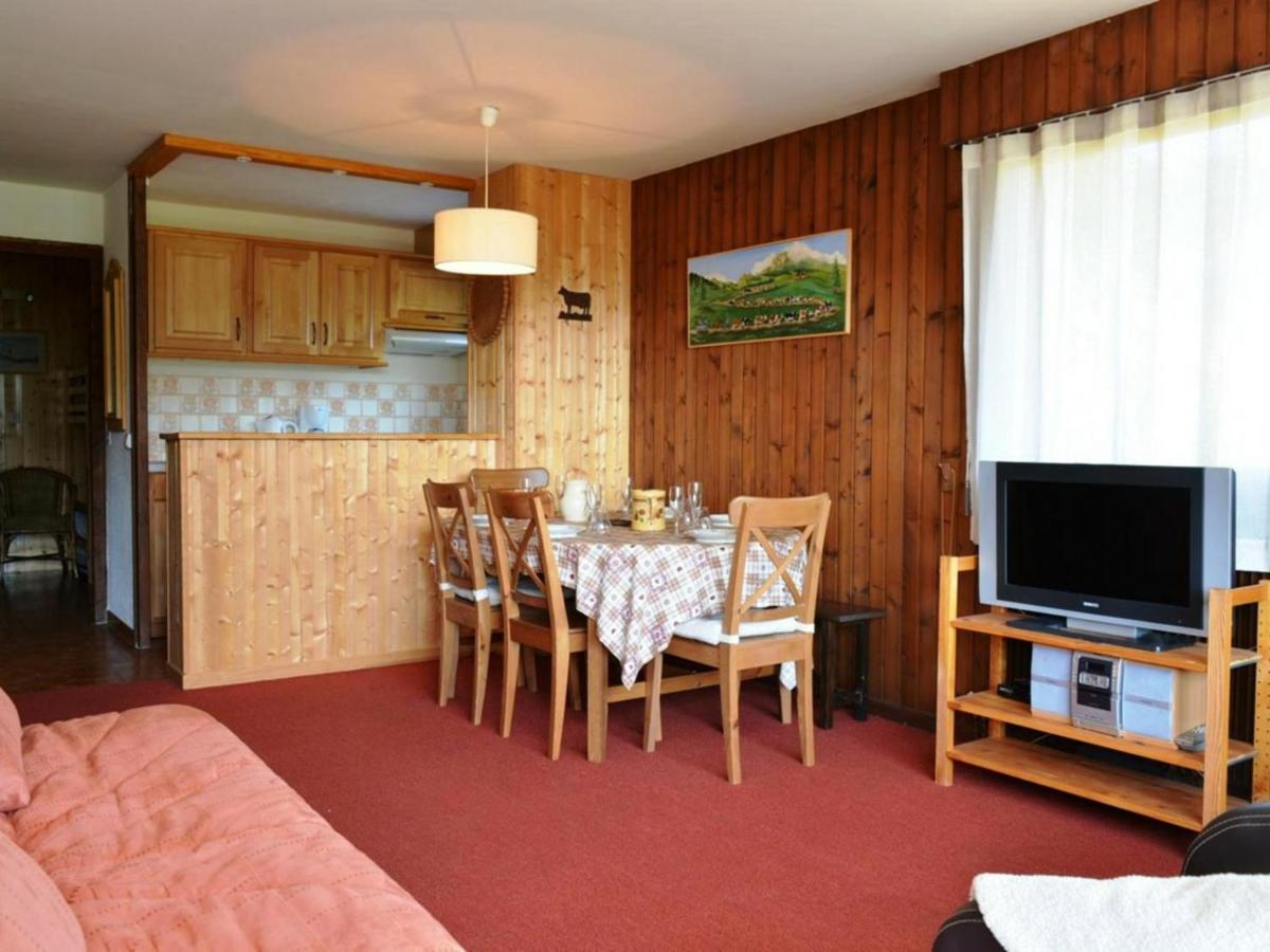 Appt 3 Pieces 6 Pers Avec Cheminee Et Navette Proche Le Grand-Bornand - Fr-1-241-47 Apartamento Exterior foto