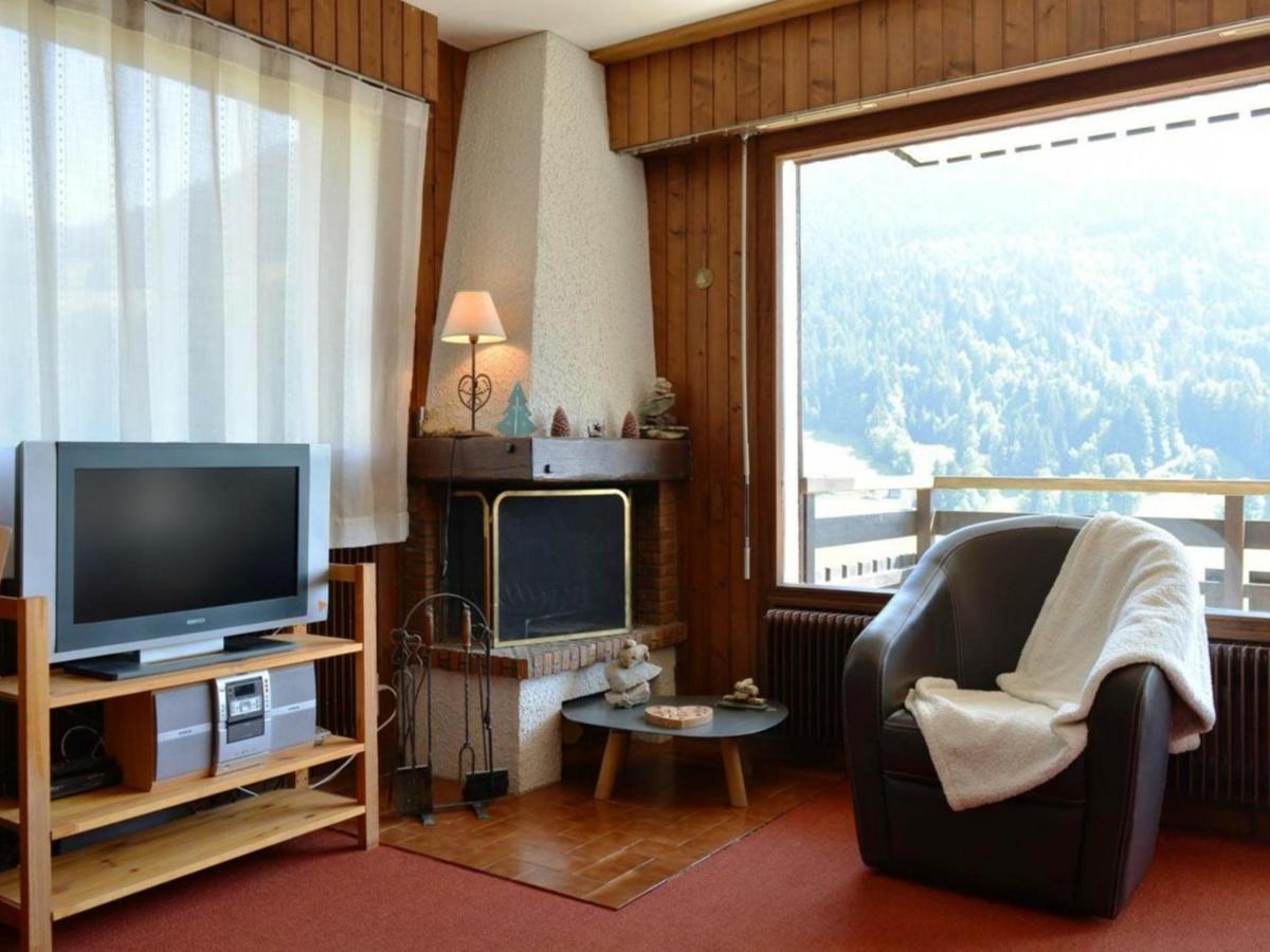 Appt 3 Pieces 6 Pers Avec Cheminee Et Navette Proche Le Grand-Bornand - Fr-1-241-47 Apartamento Exterior foto
