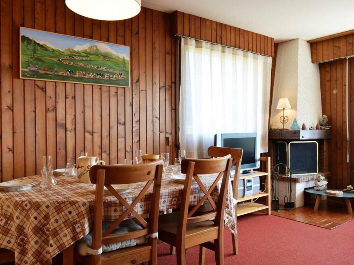 Appt 3 Pieces 6 Pers Avec Cheminee Et Navette Proche Le Grand-Bornand - Fr-1-241-47 Apartamento Exterior foto