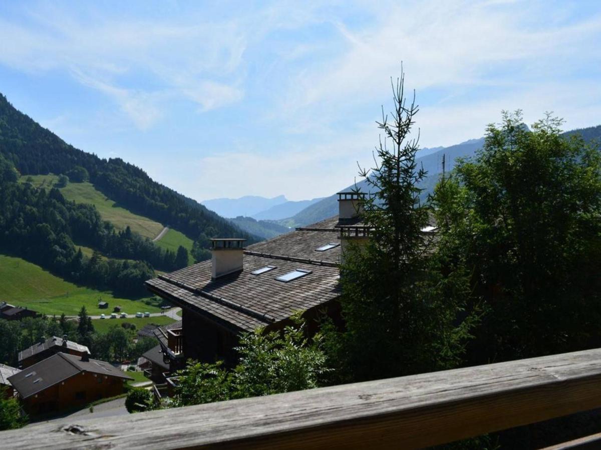 Appt 3 Pieces 6 Pers Avec Cheminee Et Navette Proche Le Grand-Bornand - Fr-1-241-47 Apartamento Exterior foto